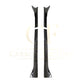 Competition Style Gloss Black Kit for Tesla Model Y 19-24-Carbon Factory