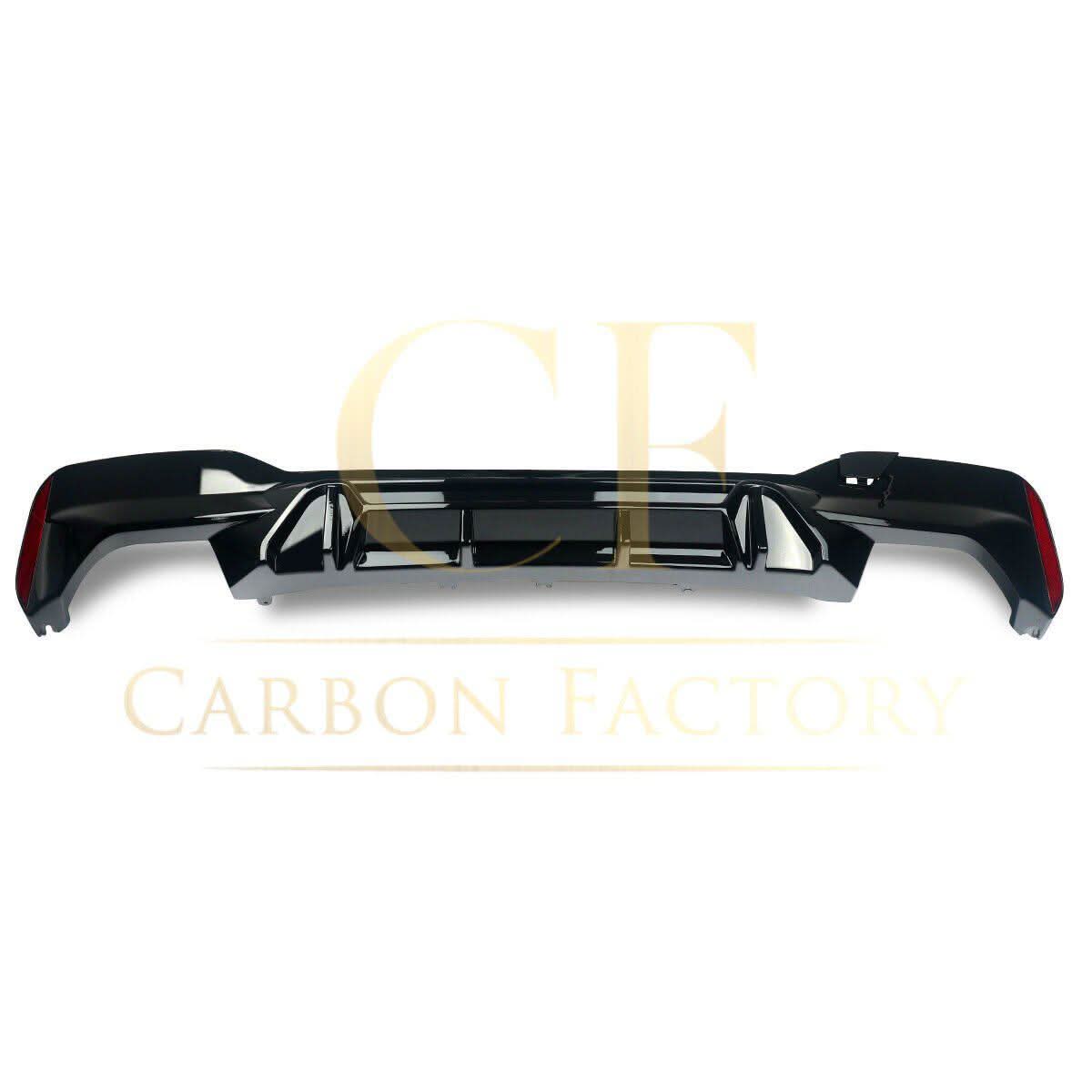 Competition Style Gloss Black Rear Diffuser for BMW G30 G31 5 Series M Sport 17-24 - Carbon Factory