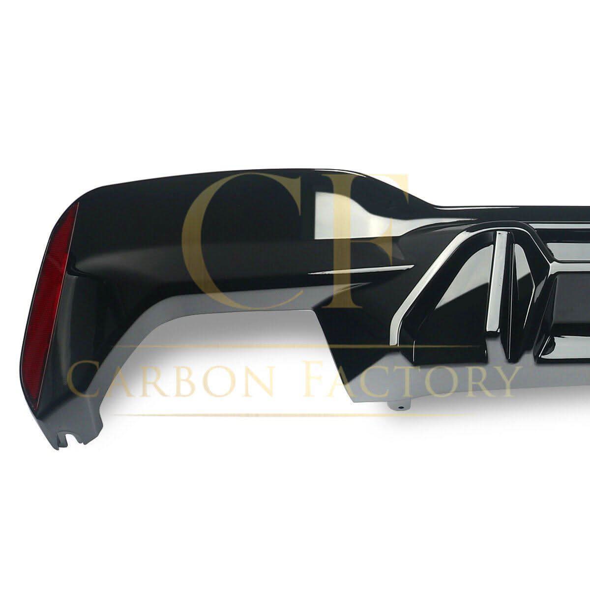 Competition Style Gloss Black Rear Diffuser for BMW G30 G31 5 Series M Sport 17-24 - Carbon Factory