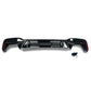 Competition Style Gloss Black Rear Diffuser for BMW G30 G31 5 Series M Sport 17-24-Carbon Factory