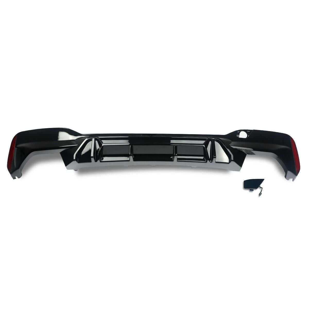 Competition Style Gloss Black Rear Diffuser for BMW G30 G31 5 Series M Sport 17-24-Carbon Factory