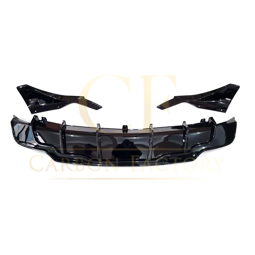 Competition Style Gloss Black Rear Diffuser for Tesla Model 3 16-23-Carbon Factory