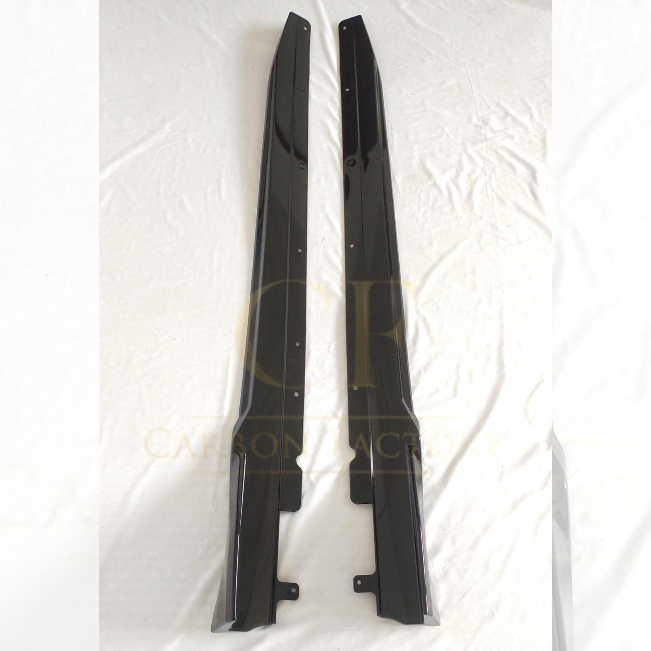 Competition Style Gloss Black Side Skirts for BMW 3 Series G20 19-Present-Carbon Factory