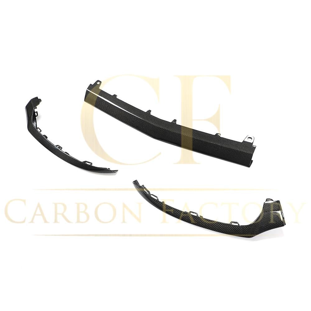 DE Style Carbon Fibre Front Splitter for Mercedes Benz W205 C Class 14-18-Carbon Factory