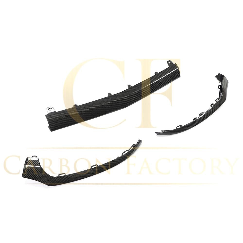 DE Style Carbon Fibre Front Splitter for Mercedes Benz W205 C Class 14-18-Carbon Factory