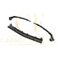 DE Style Carbon Fibre Front Splitter for Mercedes Benz W205 C Class 14-18-Carbon Factory