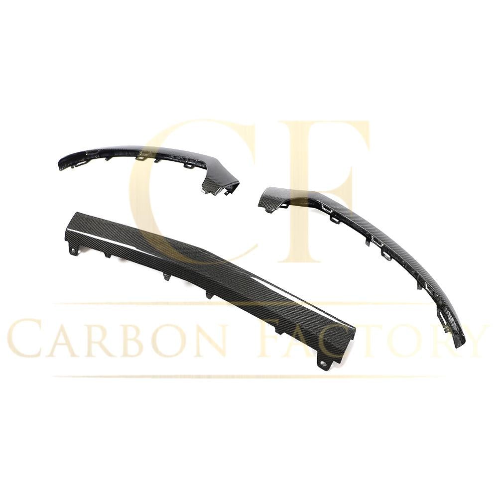 DE Style Carbon Fibre Front Splitter for Mercedes Benz W205 C Class 14-18-Carbon Factory