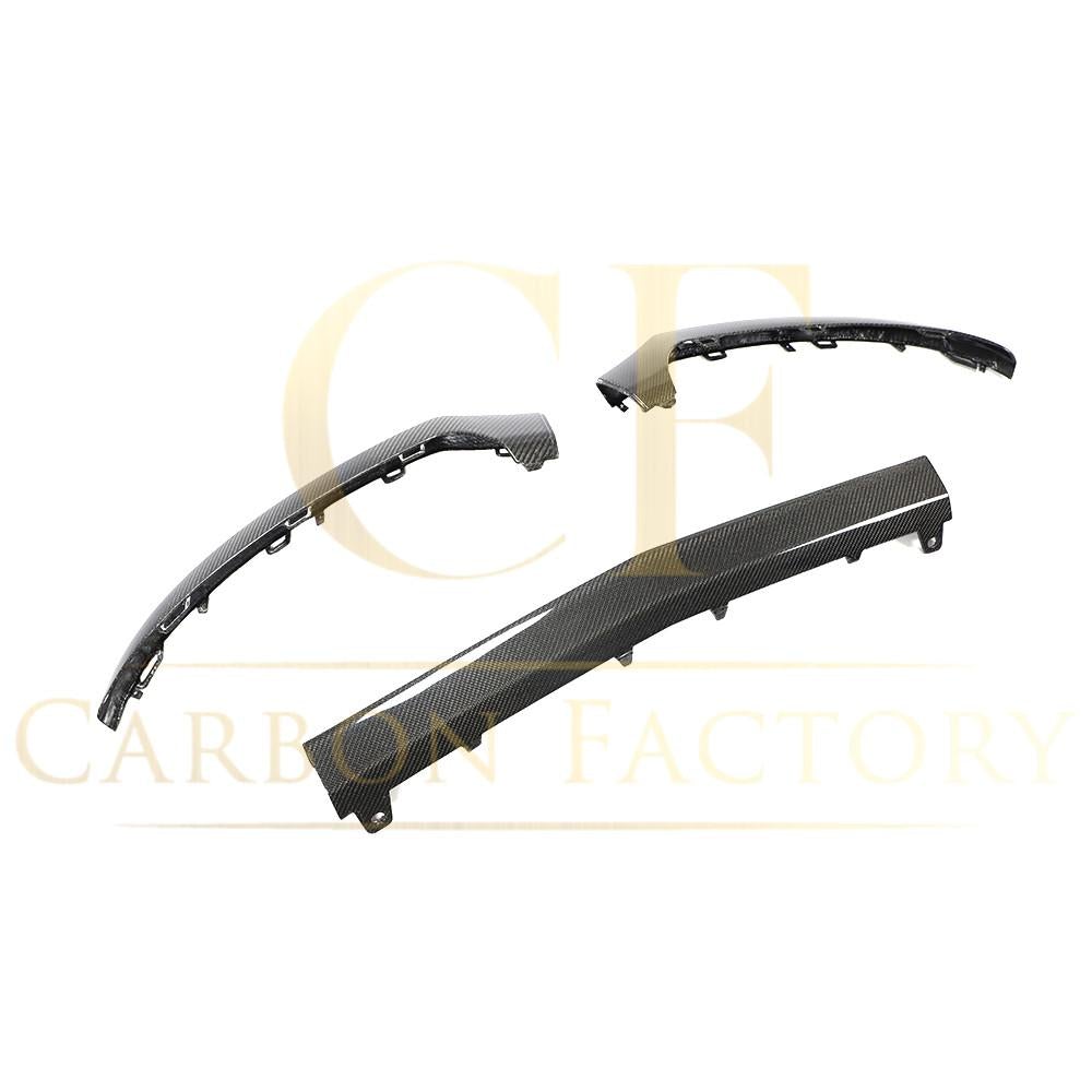 DE Style Carbon Fibre Front Splitter for Mercedes Benz W205 C Class 14-18-Carbon Factory