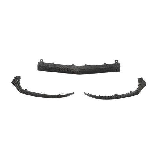 DE Style Carbon Fibre Front Splitter for Mercedes Benz W205 C Class 14-18-Carbon Factory