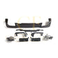 DK Style Gloss Black Rear Diffuser for BMW F44 2 Series 21-Present-Carbon Factory
