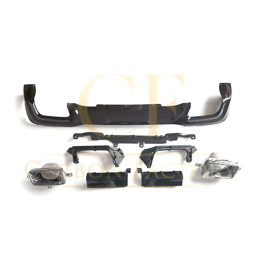 DK Style Gloss Black Rear Diffuser for BMW F44 2 Series 21-Present-Carbon Factory