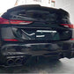 DK2 Style Gloss Black Rear Diffuser for BMW F44 2 Series 21-Present-Carbon Factory