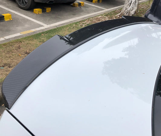 DS Style Pre-Preg Carbon Fibre Boot Spoiler for Audi A3 S3 RS3 Saloon 13-20-Carbon Factory