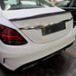 DS Style Pre-Preg Carbon Fibre Boot Spoiler for Mercedes Benz W205 C Class Saloon 15-21-Carbon Factory