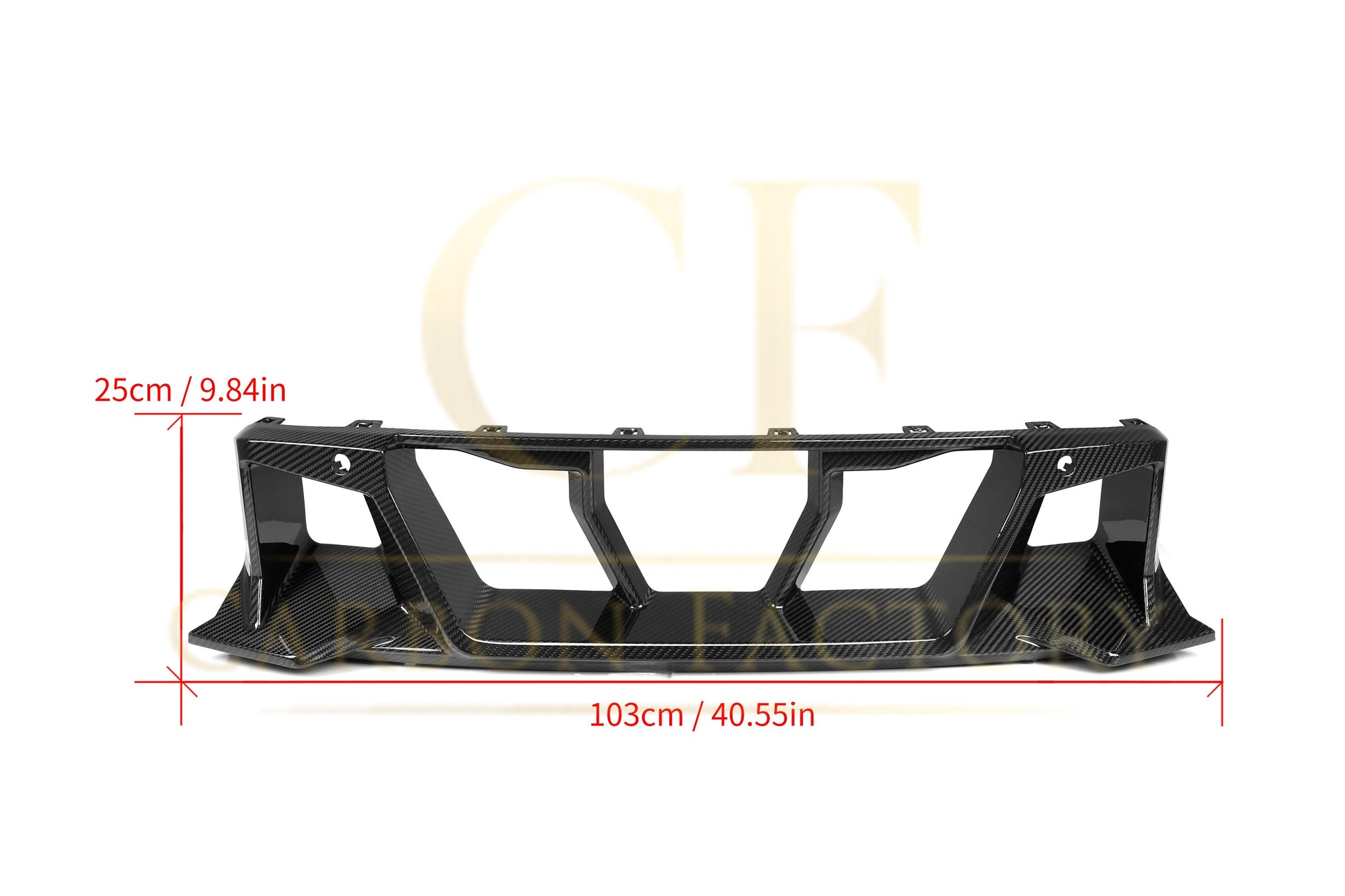 DS Style Pre-Preg Carbon Fibre Front Bumper Trim for BMW G87 M2 23-Present-Carbon Factory