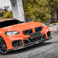 DS Style Pre-Preg Carbon Fibre Front Bumper Trim for BMW G87 M2 23-Present-Carbon Factory