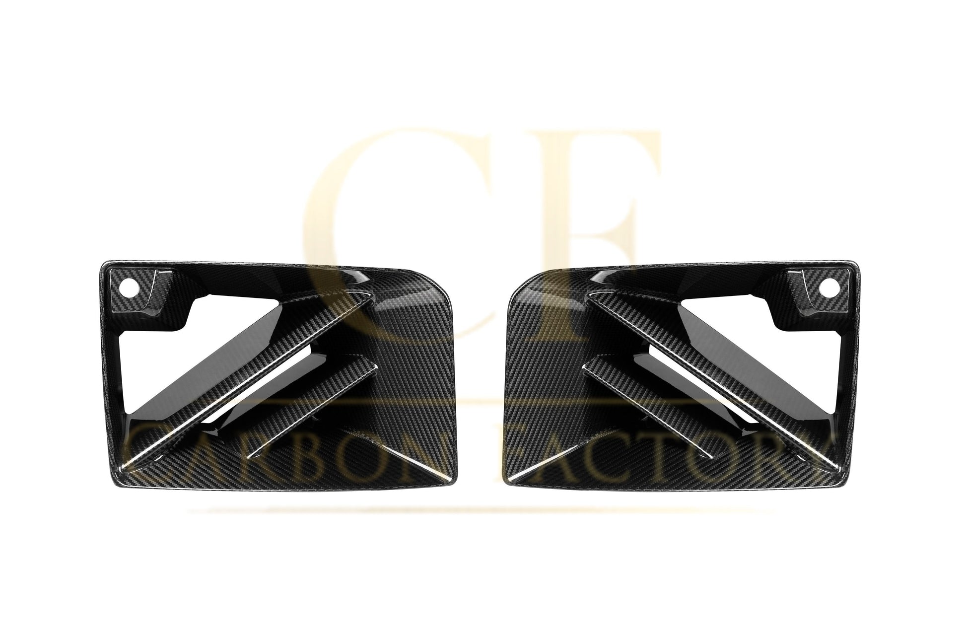 DS Style Pre-Preg Carbon Fibre Front Induction Trims for BMW G87 M2 23-Present-Carbon Factory