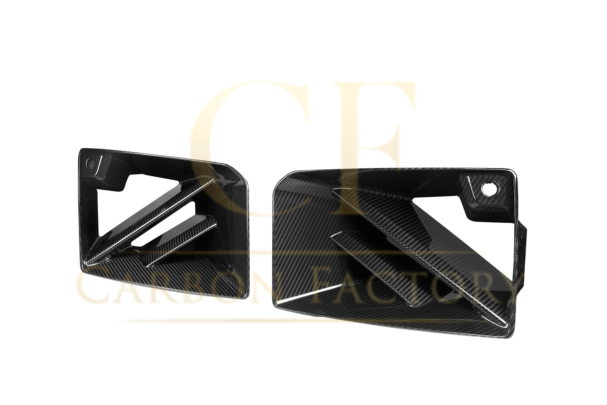 DS Style Pre-Preg Carbon Fibre Front Induction Trims for BMW G87 M2 23-Present-Carbon Factory