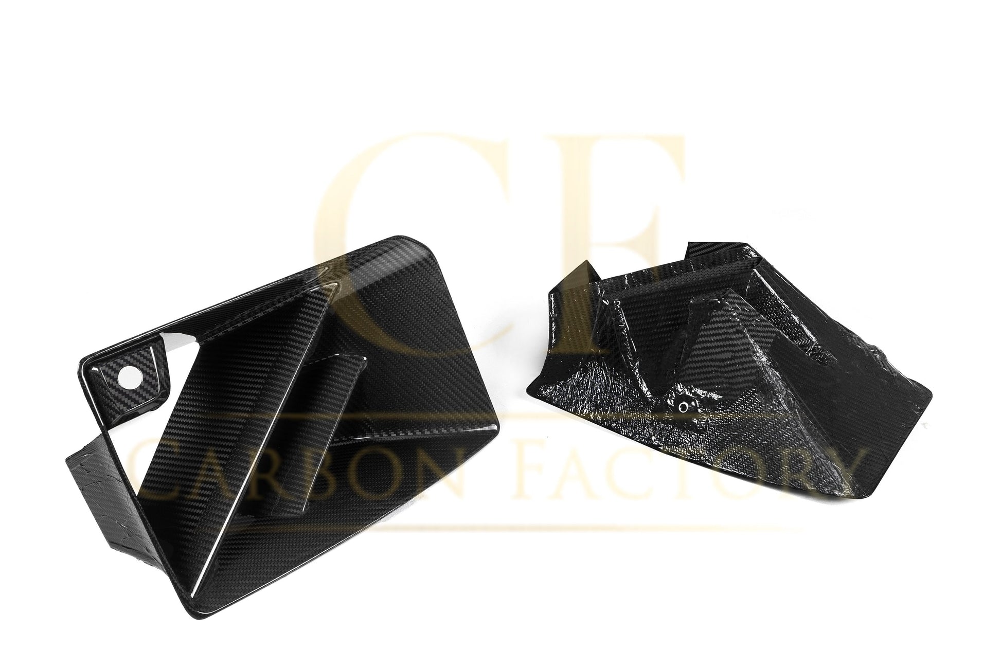 DS Style Pre-Preg Carbon Fibre Front Induction Trims for BMW G87 M2 23-Present-Carbon Factory