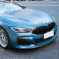 DS Style Pre-Preg Carbon Fibre Front Splitter for BMW G14 G15 G16 8 Series 18-24-Carbon Factory