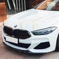 DS Style Pre-Preg Carbon Fibre Front Splitter for BMW G14 G15 G16 8 Series 18-24-Carbon Factory