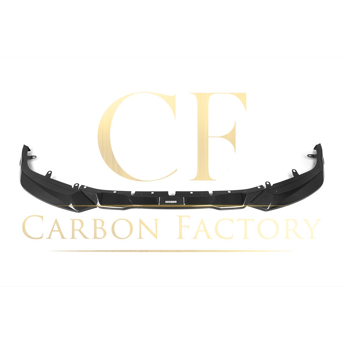 DS Style Pre-Preg Carbon Fibre Front Splitter for BMW G87 M2 23-Present-Carbon Factory