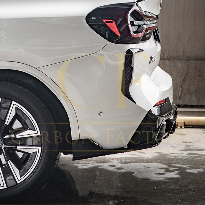 DS Style Pre-Preg Carbon Fibre Rear Diffuser for BMW G01 X3 G08 IX3 LCI 22-25-Carbon Factory