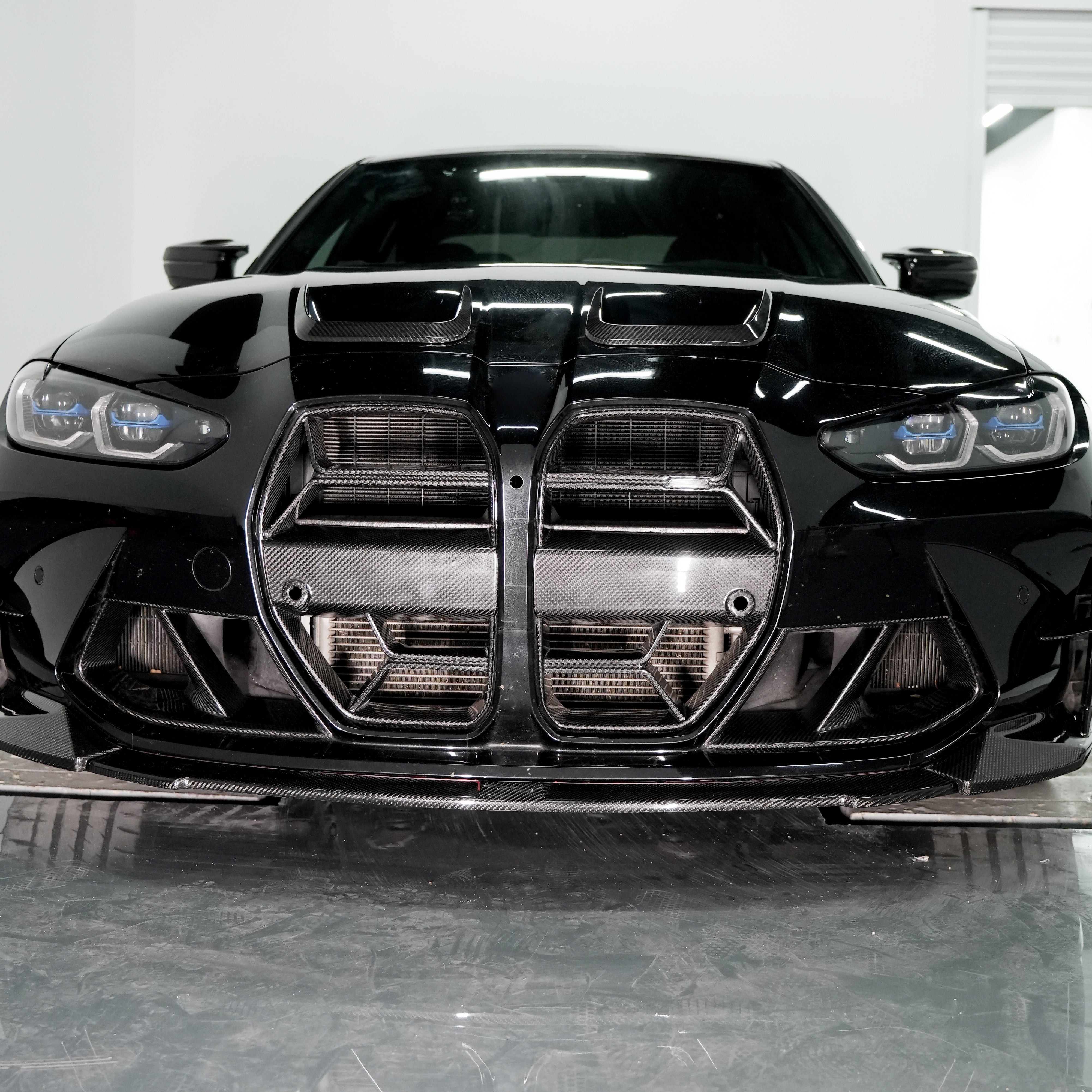 Pre-Preg Carbon Fibre Front Bumper Ducts for BMW G80 M3 G82 G83 M4 21-Present