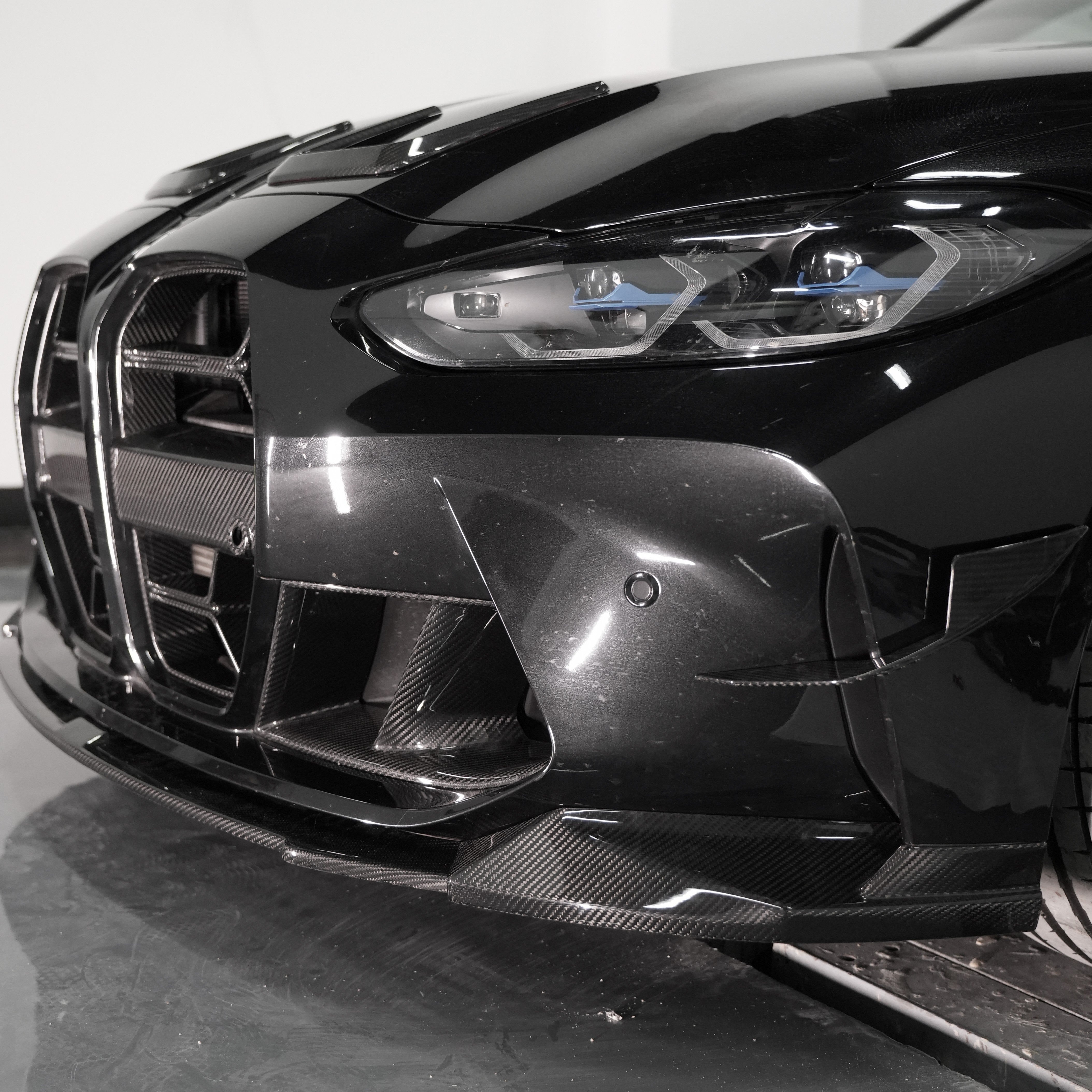 MAD Style Dry Carbon Fibre Front Canards for BMW G80 M3 G82 G83 M4 21-Present