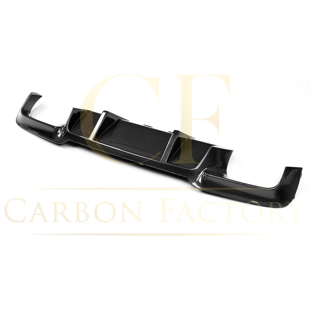 DTM Style Carbon Fibre Rear Diffuser for BMW F10 5 Series 10-17-Carbon Factory