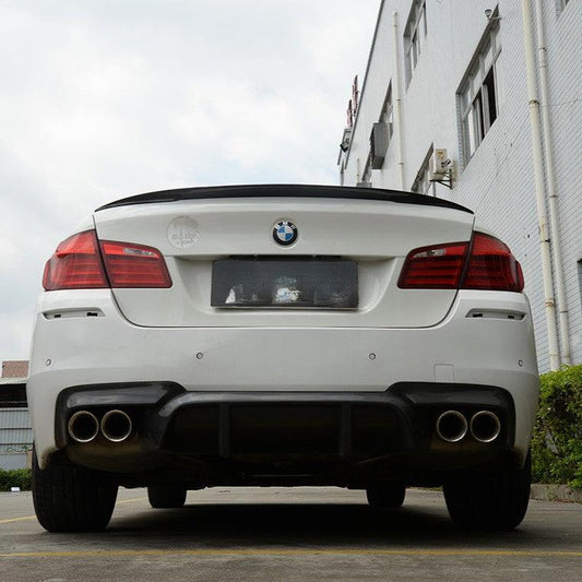 DTM Style Carbon Fibre Rear Diffuser for BMW F10 5 Series 10-17-Carbon Factory