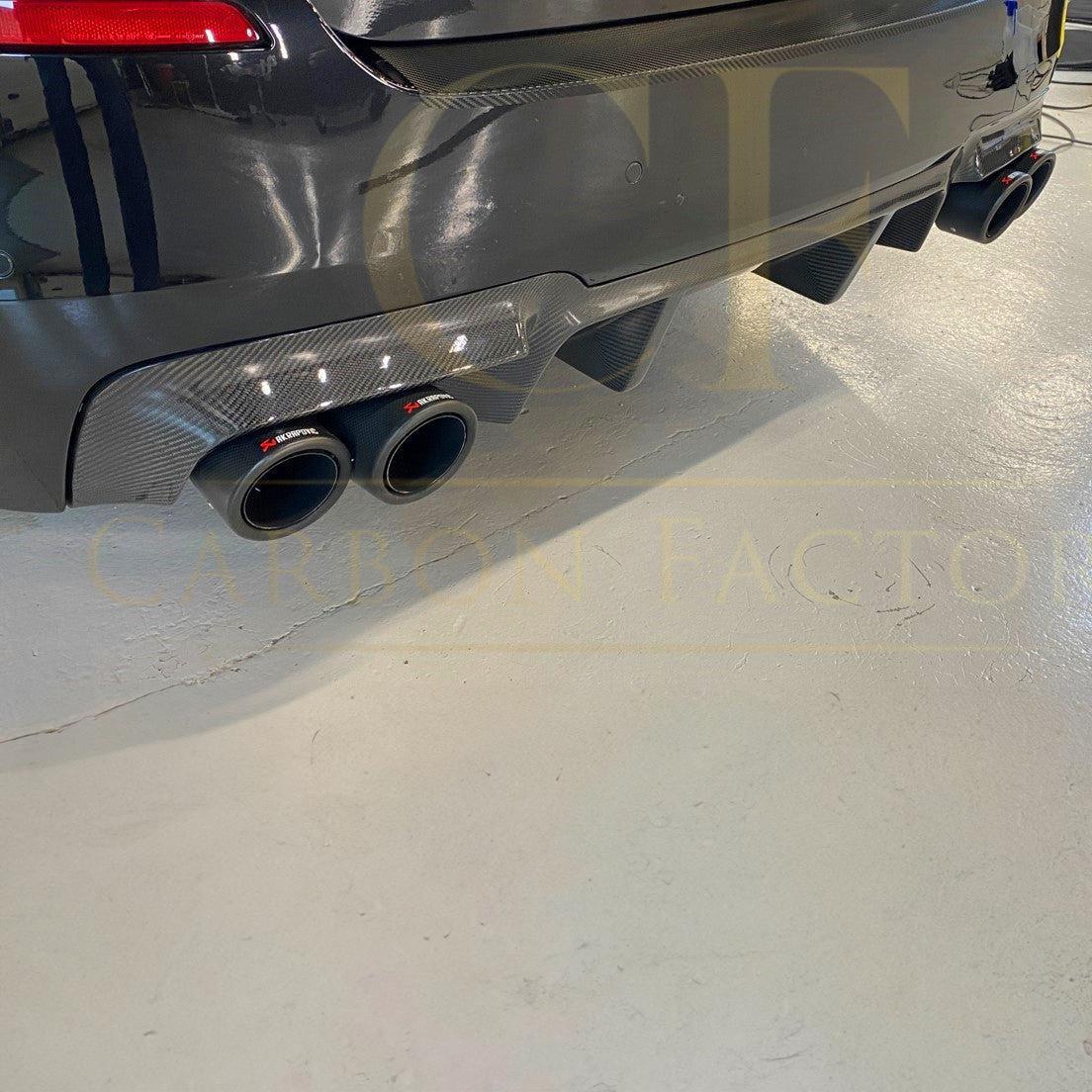 DTM Style Carbon Fibre Rear Diffuser for BMW F10 M5 10-17-Carbon Factory