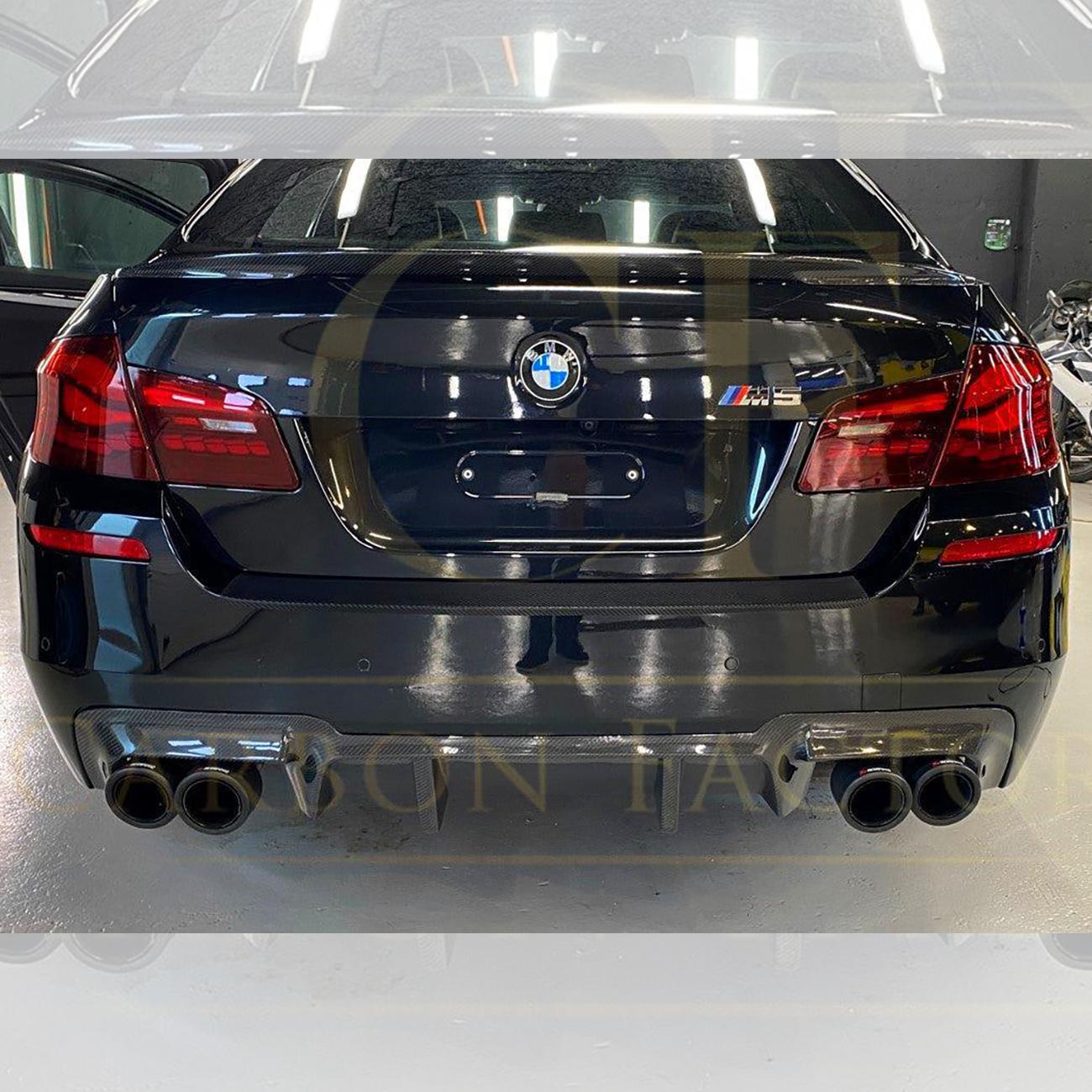 DTM Style Carbon Fibre Rear Diffuser for BMW F10 M5 10-17-Carbon Factory