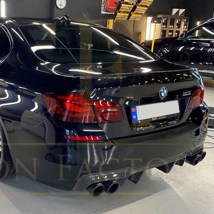 DTM Style Carbon Fibre Rear Diffuser for BMW F10 M5 10-17-Carbon Factory