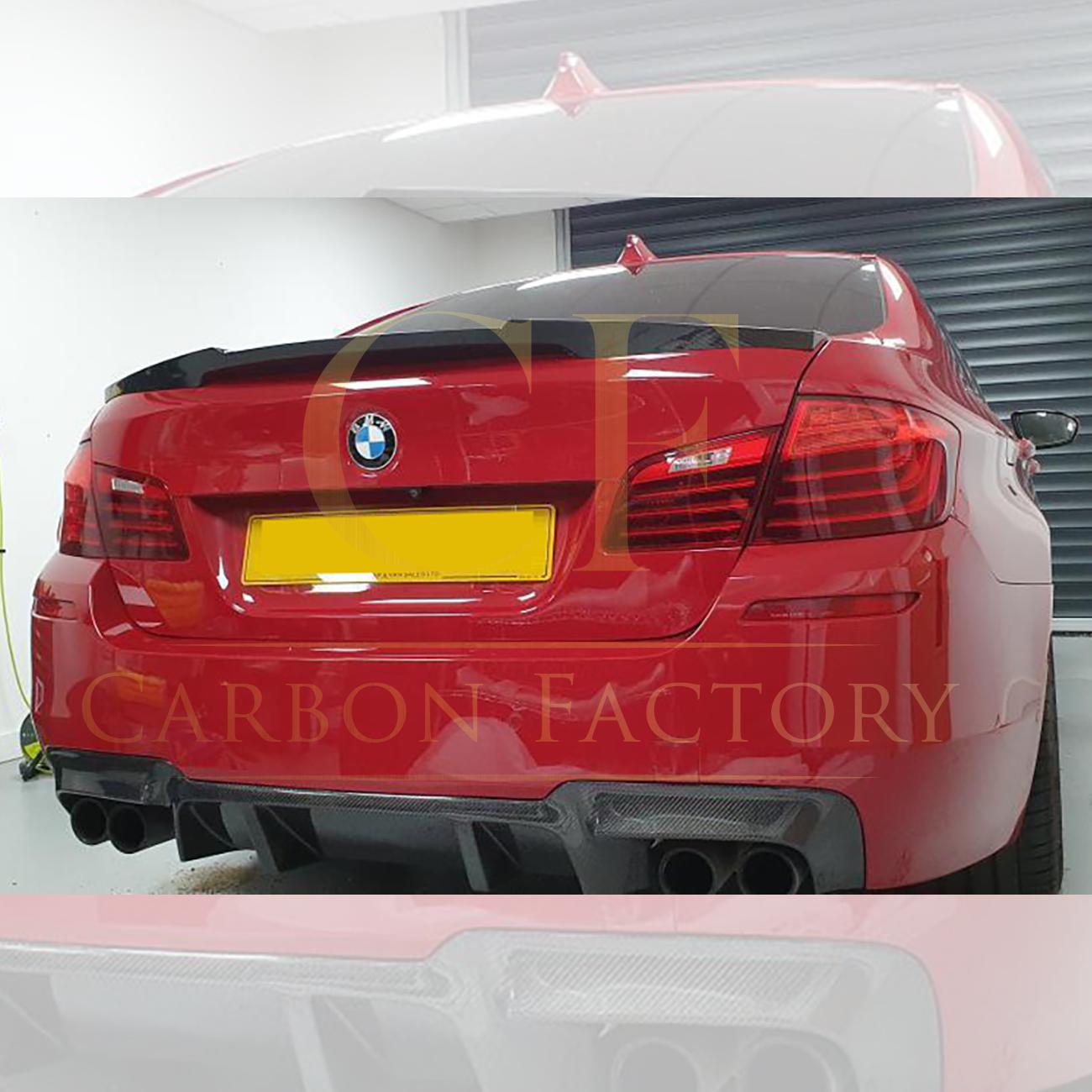 DTM Style Carbon Fibre Rear Diffuser for BMW F10 M5 10-17-Carbon Factory
