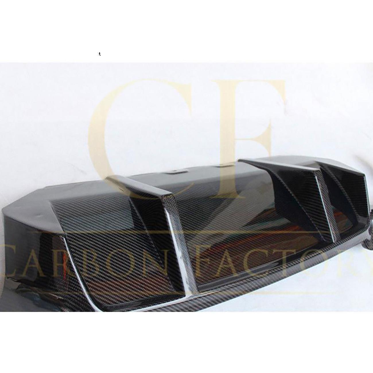 DTM Style Carbon Fibre Rear Diffuser for BMW F10 M5 10-17-Carbon Factory
