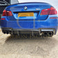 DTM Style Carbon Fibre Rear Diffuser for BMW F10 M5 10-17-Carbon Factory