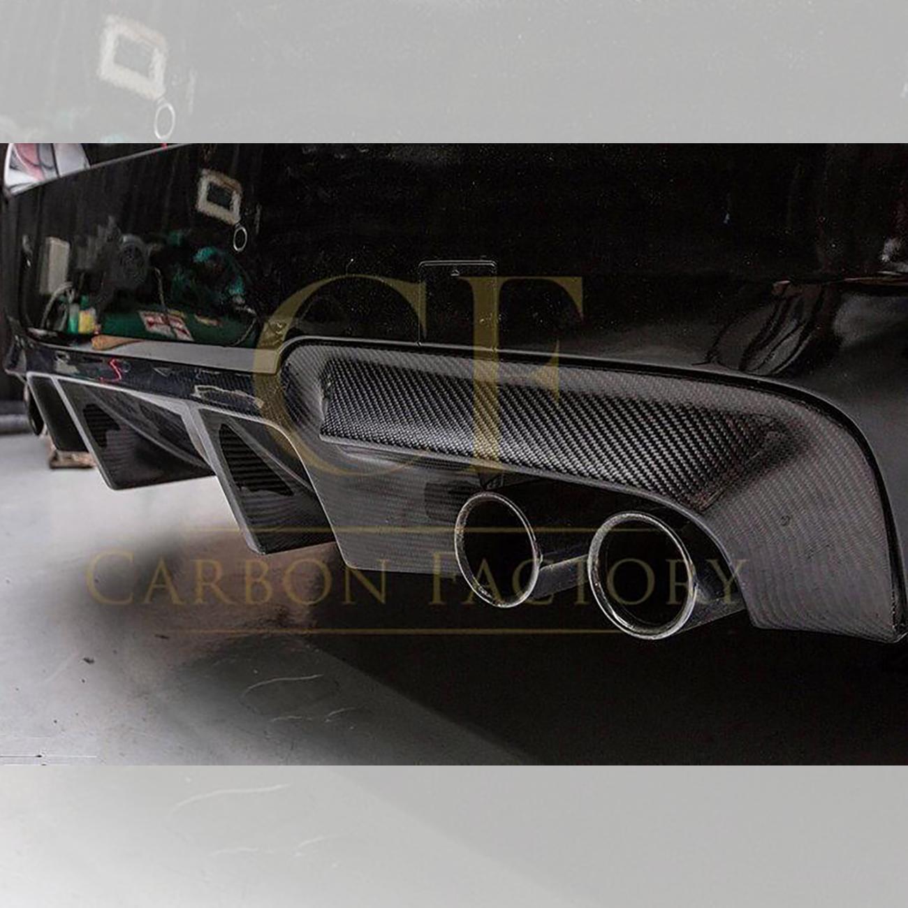 DTM Style Carbon Fibre Rear Diffuser for BMW F10 M5 10-17-Carbon Factory