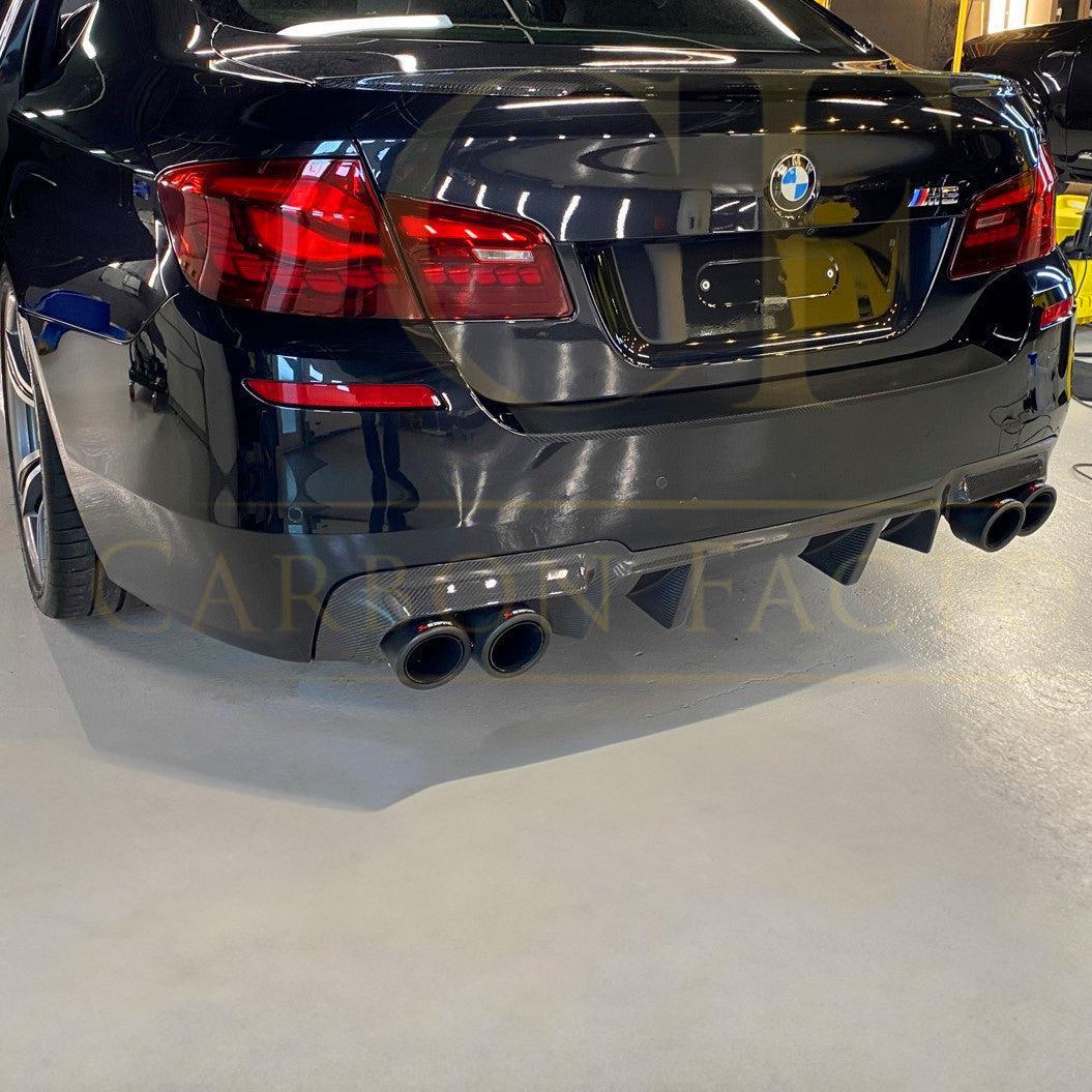 DTM Style Carbon Fibre Rear Diffuser for BMW F10 M5 10-17-Carbon Factory