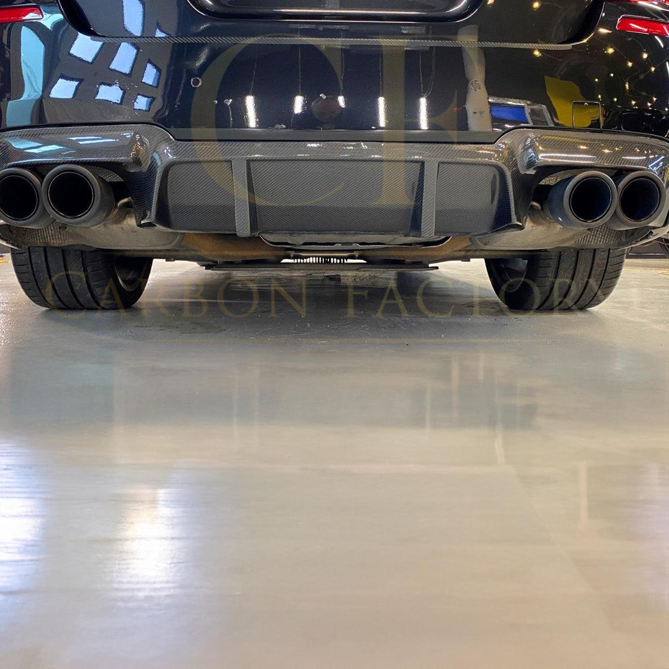 DTM Style Carbon Fibre Rear Diffuser for BMW F10 M5 10-17-Carbon Factory