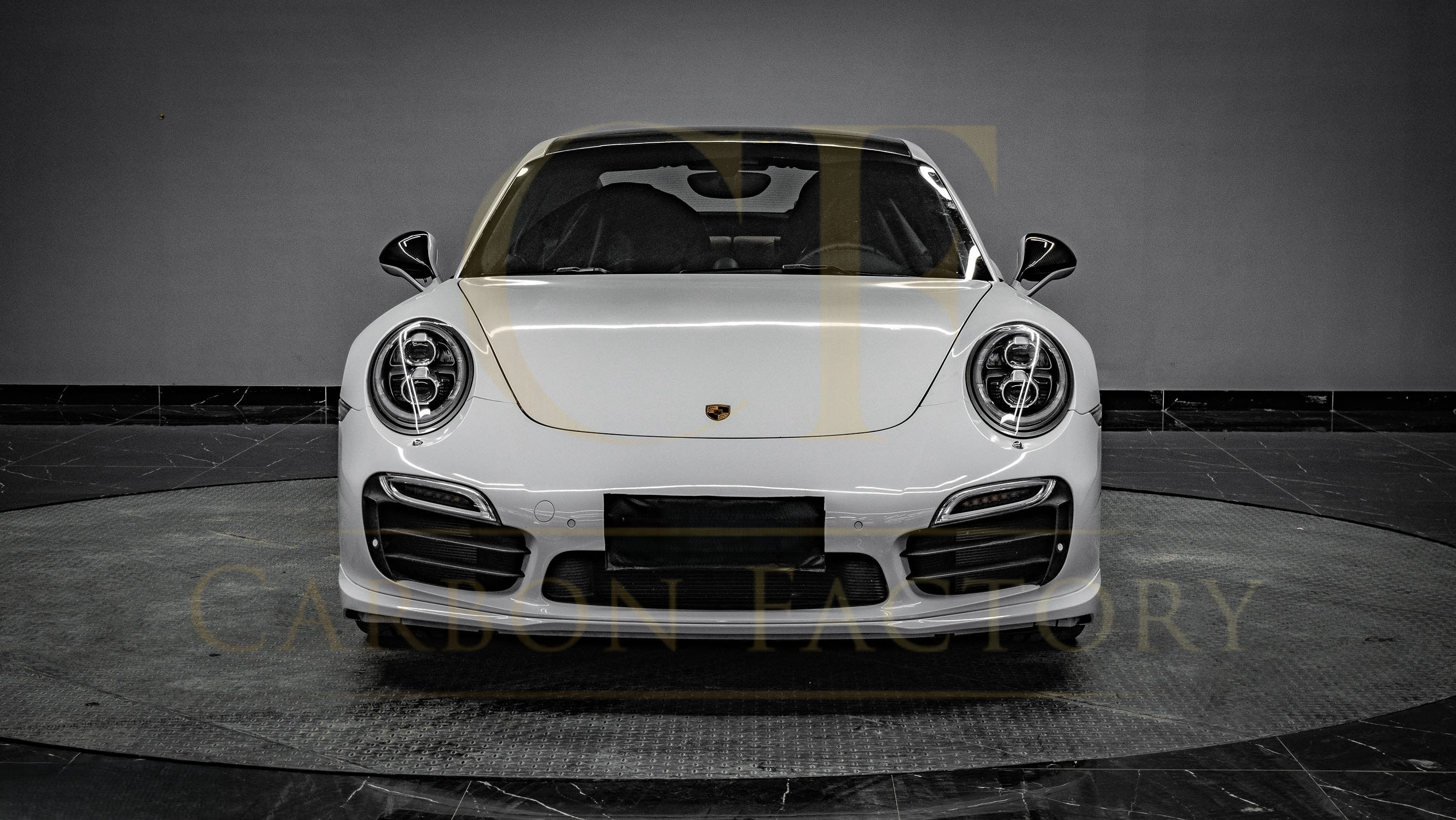 Pre-Preg Carbon Fibre Mirror Covers for Porsche 991 911 RS LHD 11-15 - Carbon Factory