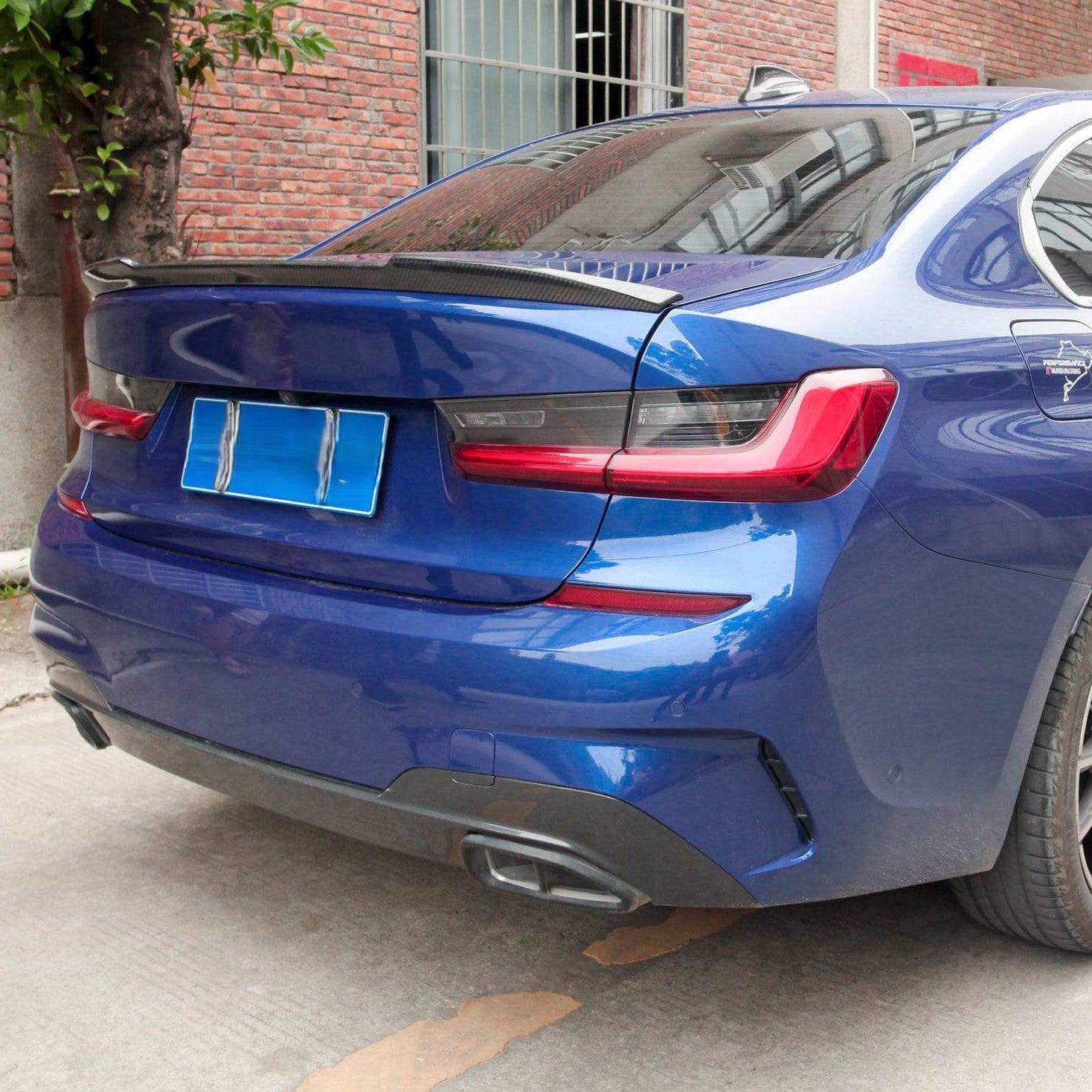 CS Style Pre-preg Carbon Fibre Boot Spoiler for BMW G20 3 Series G80 M3 G28 i3 19-Present - Carbon Factory