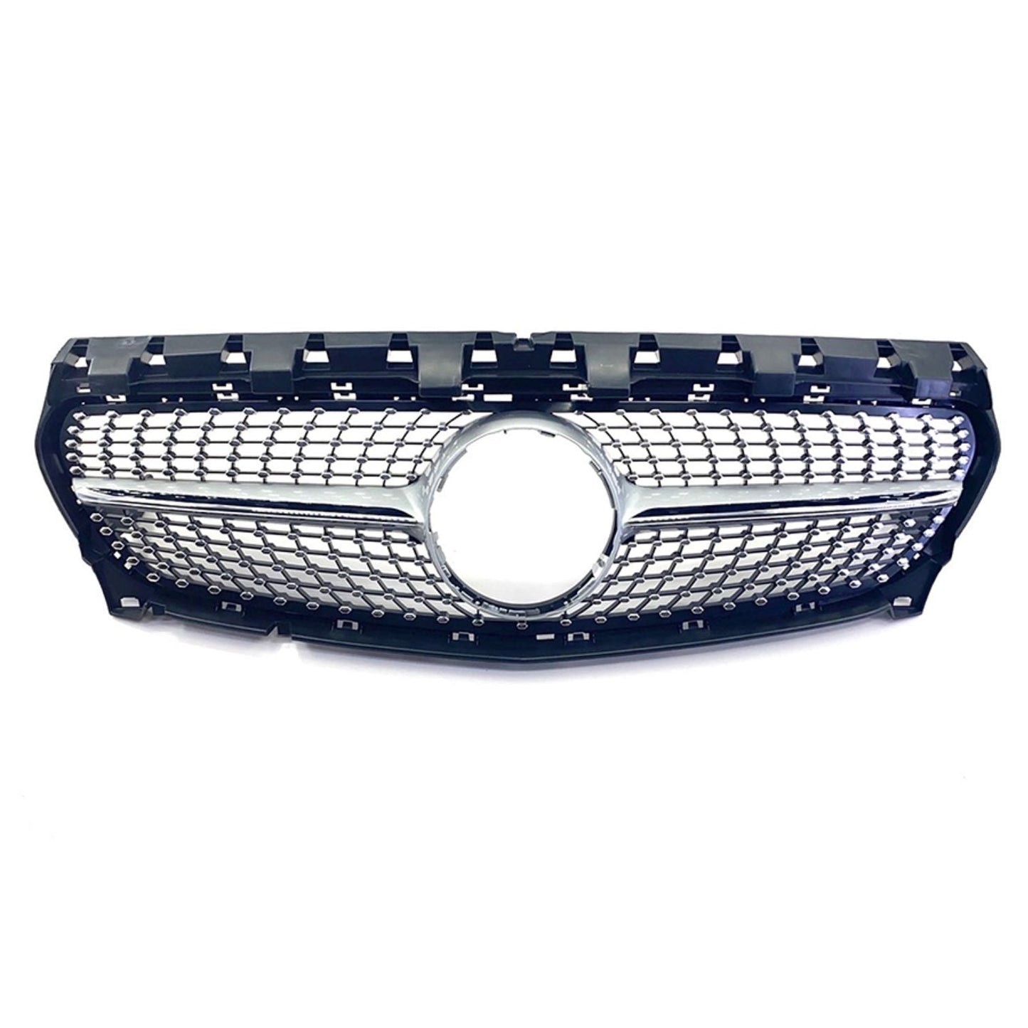 Diamond Style Front Grille for Mercedes Benz W117 CLA-Class 16-19-Carbon Factory