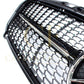 Diamond Style Front Grille for Mercedes Benz W176 A Class 12-15-Carbon Factory