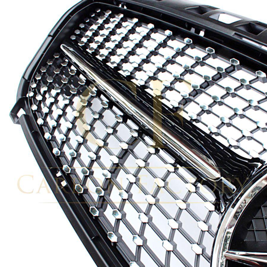 Diamond Style Front Grille for Mercedes Benz W176 A Class 12-15-Carbon Factory