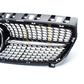 Diamond Style Front Grille for Mercedes Benz W176 A Class 12-15-Carbon Factory