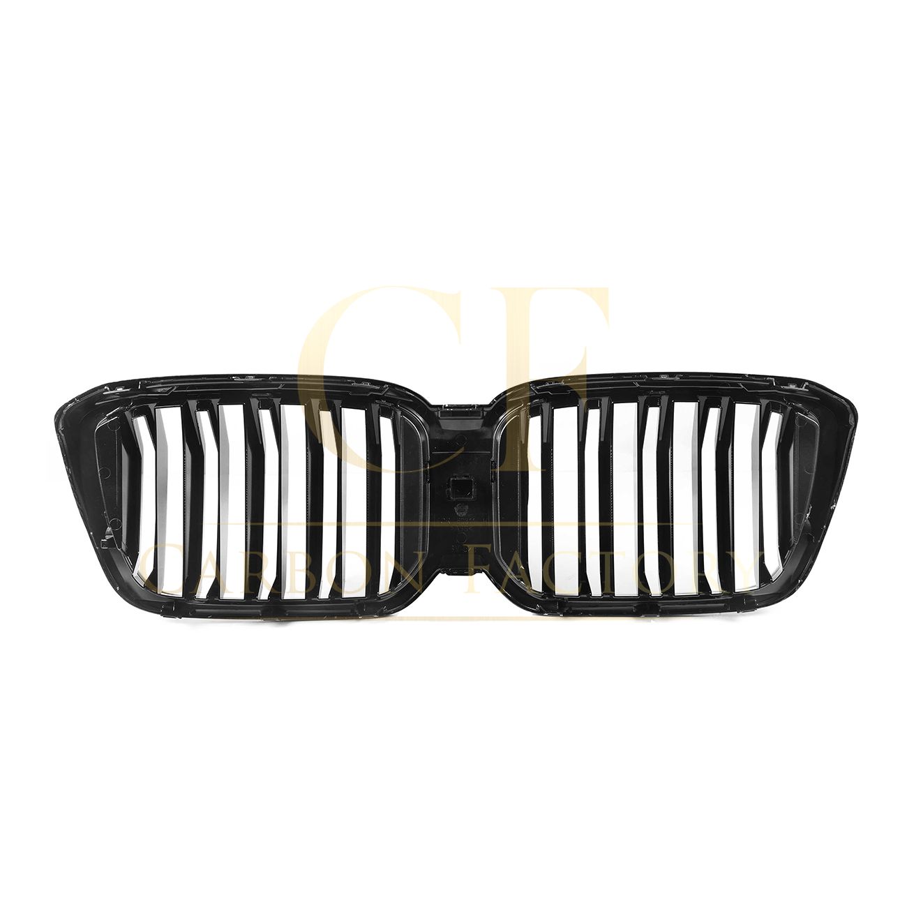 Double Slat Pre-Preg Carbon Fibre Front Grille for BMW F97 X3M F98 X4M LCI 22-24-Carbon Factory