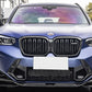 Double Slat Pre-Preg Carbon Fibre Front Grille for BMW F97 X3M F98 X4M LCI 22-24-Carbon Factory