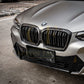 Double Slat Pre-Preg Carbon Fibre Front Grille for BMW G08 IX3 LCI 22-25-Carbon Factory