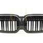 Double Slat Pre-Preg Carbon Fibre Front Grille for BMW G08 IX3 LCI 22-25-Carbon Factory